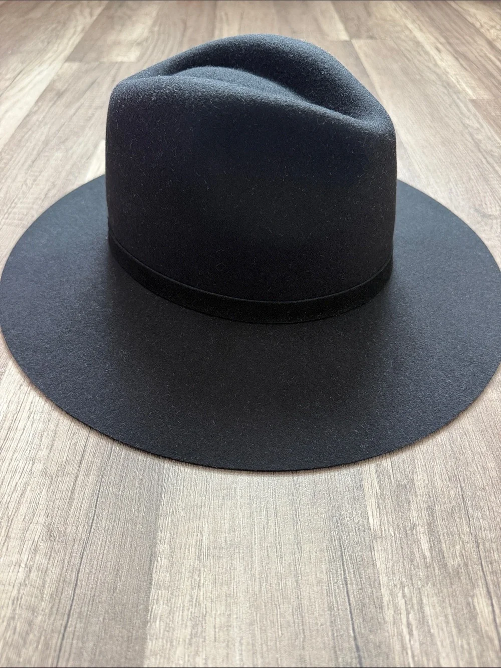 NWT Lack Of Color Black Wide-Brim Fedora Hat